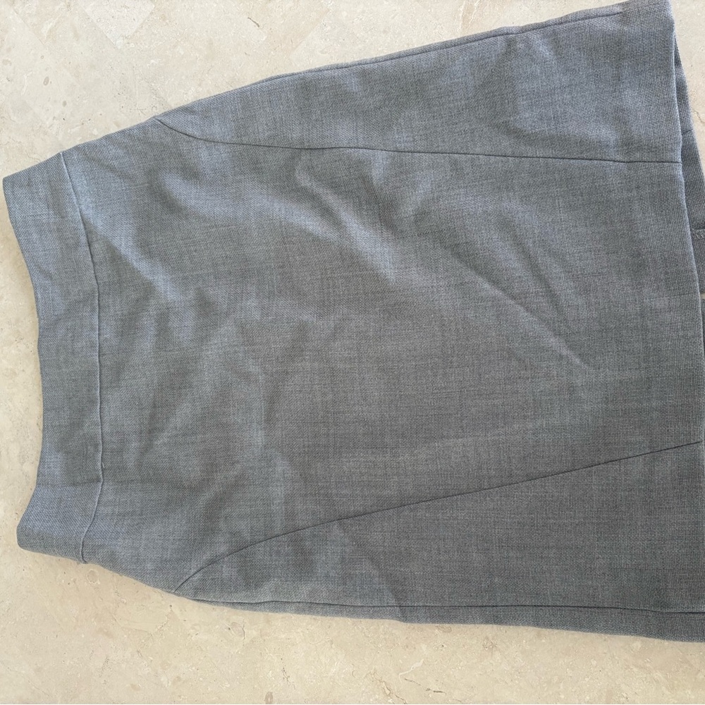 Banana Republic Charcoal Asymmetrical Skirt
